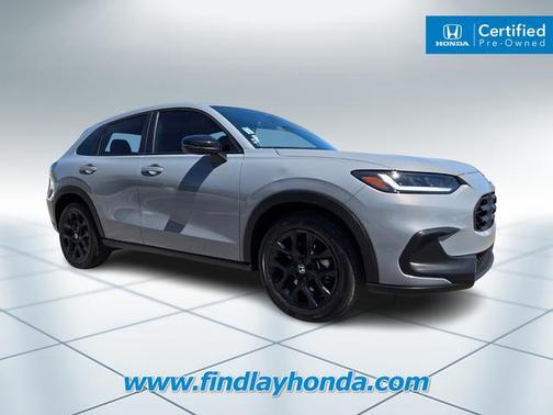 Urban Gray Pearl 2024 Honda HR-V Sport