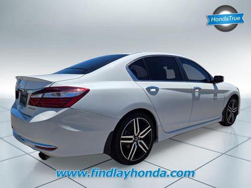 White Orchid Pearl 2017 Honda Accord Sport