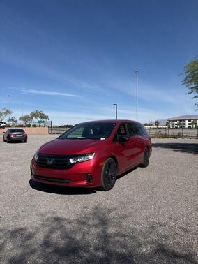 Radiant Red Metallic II 2024 Honda Odyssey Sport