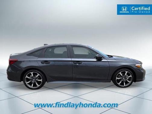 Meteorite Gray Metallic 2025 Honda Civic Hybrid