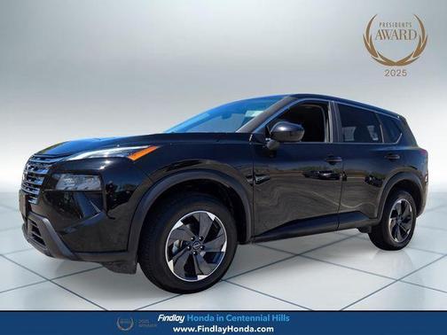 Black 2025 Nissan Rogue SV