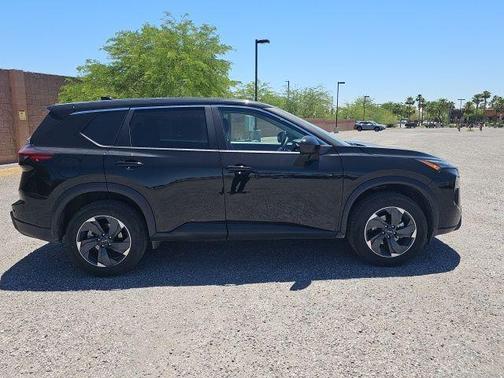 Black 2025 Nissan Rogue SV