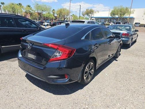 Cosmic Blue Metallic 2018 Honda Civic EX-T