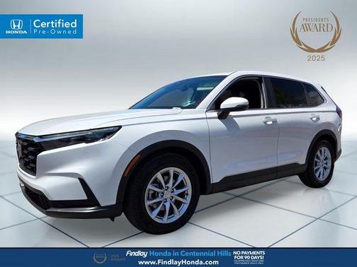 Platinum White Pearl 2026 Honda CR-V EX