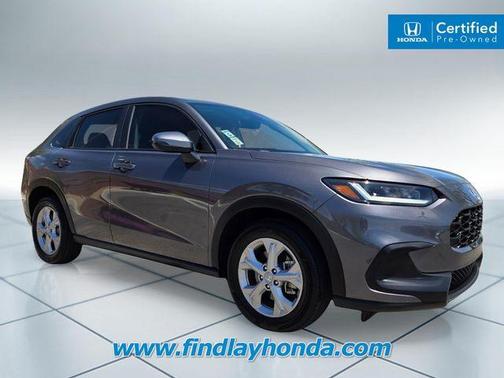 Modern Steel Metallic 2025 Honda HR-V LX