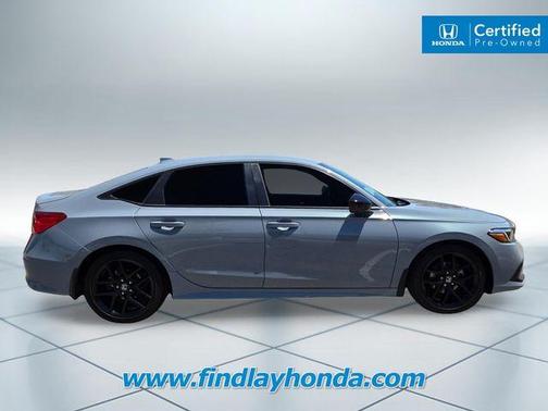 Meteorite Gray Metallic 2024 Honda Civic Sport