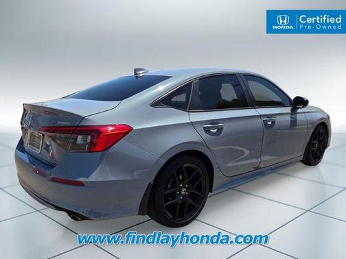 Meteorite Gray Metallic 2024 Honda Civic Sport