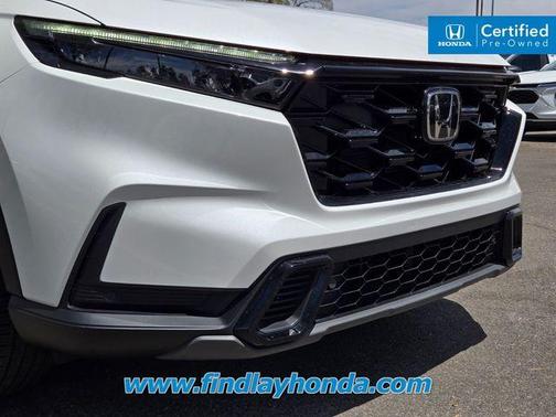 Platinum White Pearl 2025 Honda CR-V Hybrid Sport-L