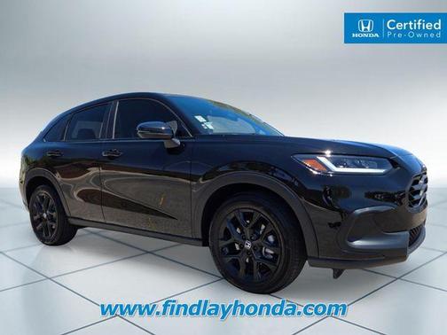 Crystal Black Pearl 2023 Honda HR-V Sport