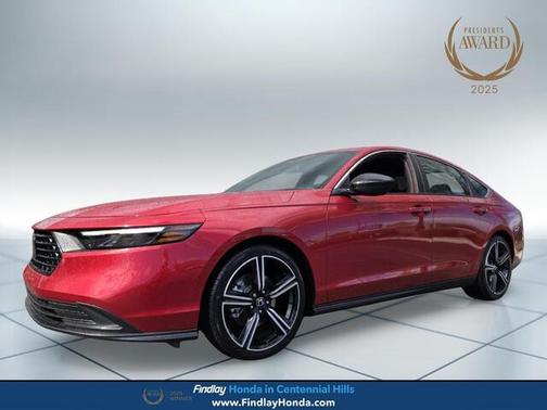 Radiant Red Metallic 2024 Honda Accord Hybrid Sport