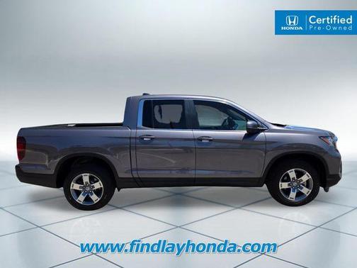 Modern Steel Metallic 2025 Honda Ridgeline RTL