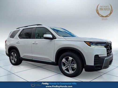 Platinum White Pearl 2026 Honda Pilot EX-L