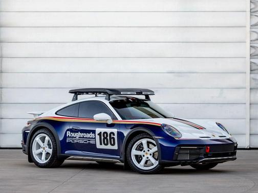 Blue 2024 Porsche 911 Dakar