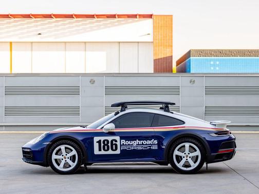 Blue 2024 Porsche 911 Dakar