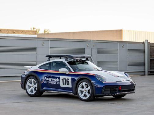 Blue 2024 Porsche 911 Dakar