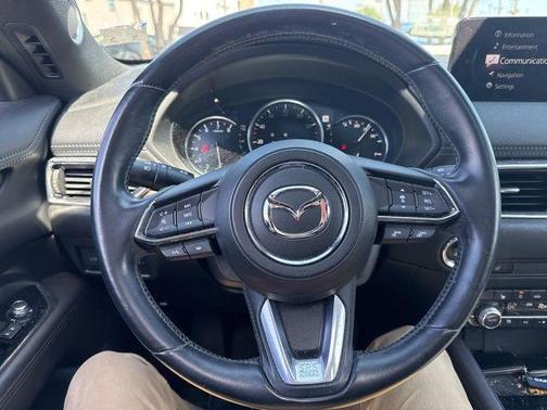Deep Crystal Blue Mica 2021 Mazda CX-5 Signature