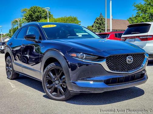 Deep Crystal Blue Mica 2023 Mazda CX-30 2.5 Turbo Premium Package