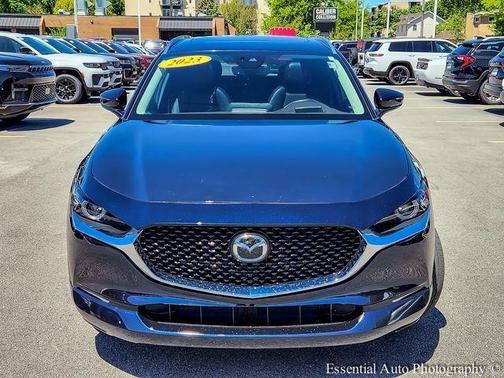 Deep Crystal Blue Mica 2023 Mazda CX-30 2.5 Turbo Premium Package