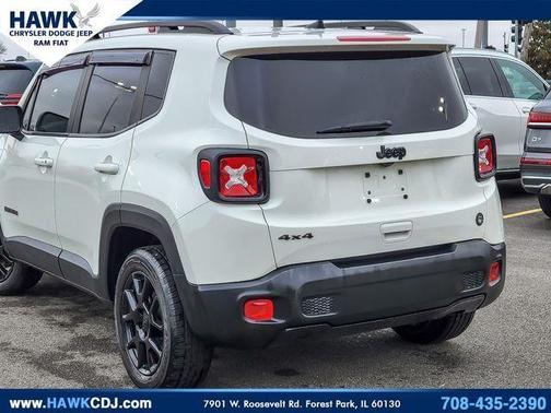 Alpine White Clearcoat 2020 Jeep Renegade Altitude