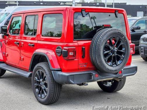 Firecracker Red Clearcoat 2025 Jeep Wrangler 4xe Sahara