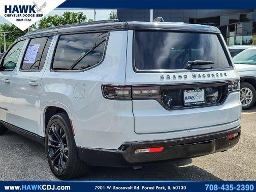 Bright White Clearcoat 2024 Jeep Grand Wagoneer L Series II