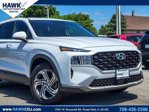 Quartz White 2023 Hyundai SANTA FE SE