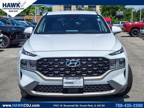 Quartz White 2023 Hyundai SANTA FE SE