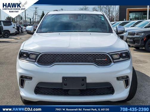 White Knuckle Clearcoat 2021 Dodge Durango Citadel