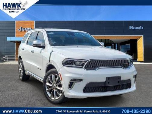 White Knuckle Clearcoat 2021 Dodge Durango Citadel