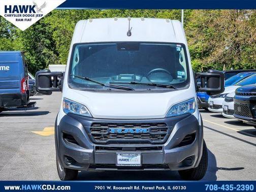 Bright White Clearcoat 2023 RAM ProMaster 2500 High Roof
