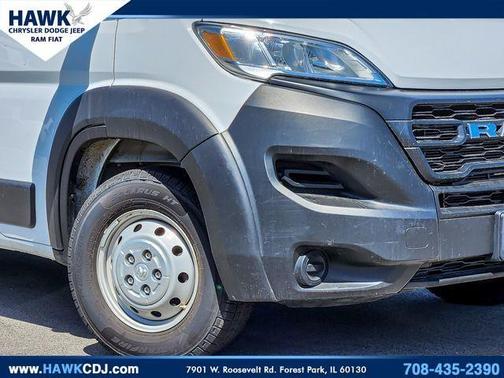 Bright White Clearcoat 2023 RAM ProMaster 2500 High Roof
