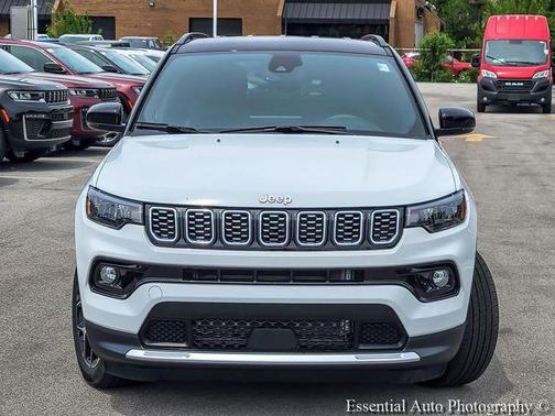 Bright White Clearcoat 2024 Jeep Compass Limited