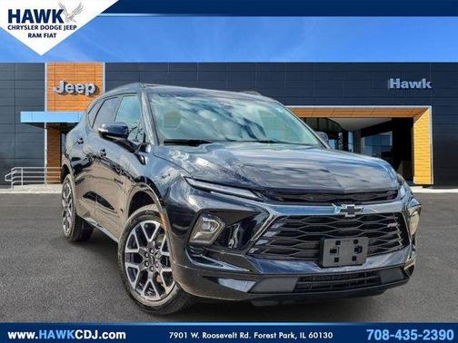 Black 2025 Chevrolet Blazer RS