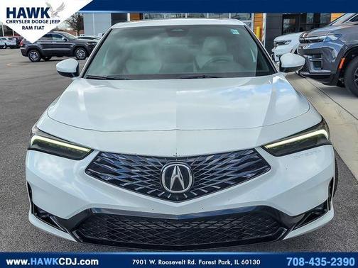 Platinum White Pearl 2023 Acura Integra A-Spec