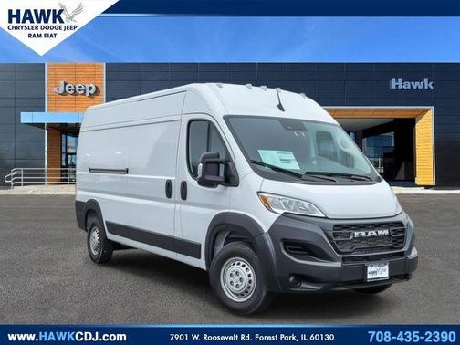 Bright White Clearcoat 2026 RAM ProMaster 2500 High Roof