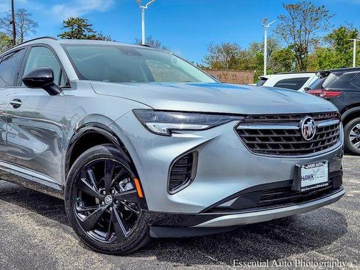 Moonstone Gray Metallic 2023 Buick Envision Essence