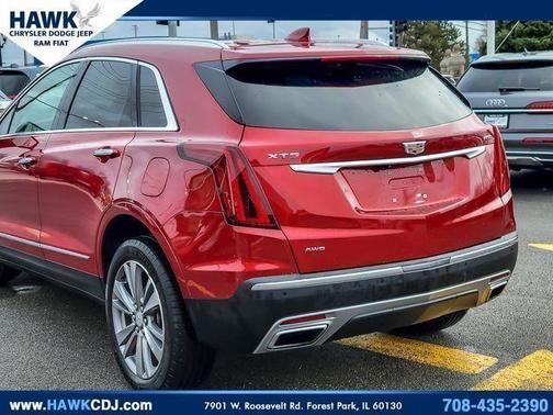 Radiant Red 2024 Cadillac XT5 Premium Luxury
