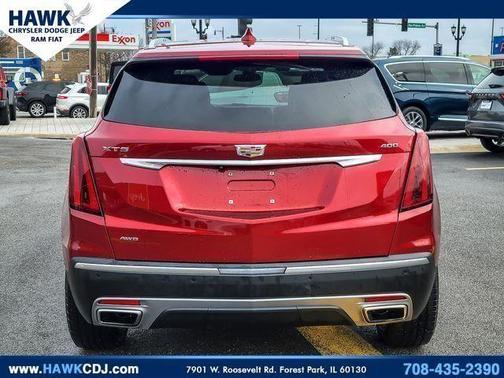 Radiant Red 2024 Cadillac XT5 Premium Luxury
