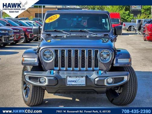 Granite Crystal Clearcoat Metallic 2022 Jeep Wrangler Unlimited 4xe Sahara