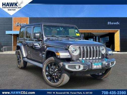 Granite Crystal Clearcoat Metallic 2022 Jeep Wrangler Unlimited 4xe Sahara