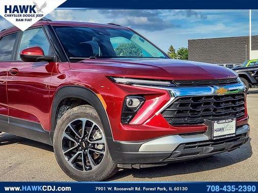 Crimson Metallic 2025 Chevrolet Trailblazer LT