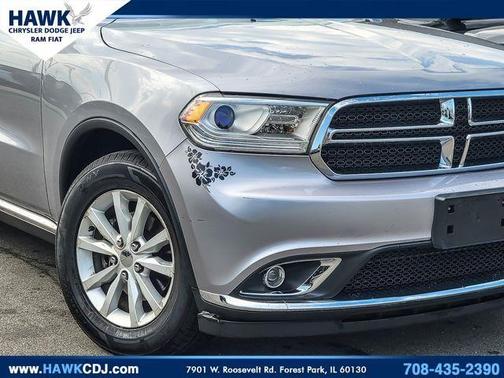 Billet Silver Metallic Clearcoat 2014 Dodge Durango SXT