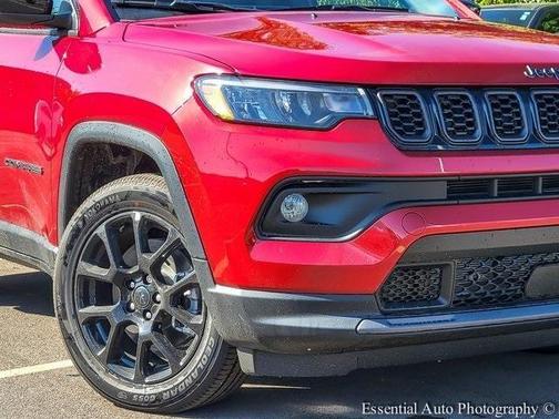 Red 2026 Jeep Compass Latitude
