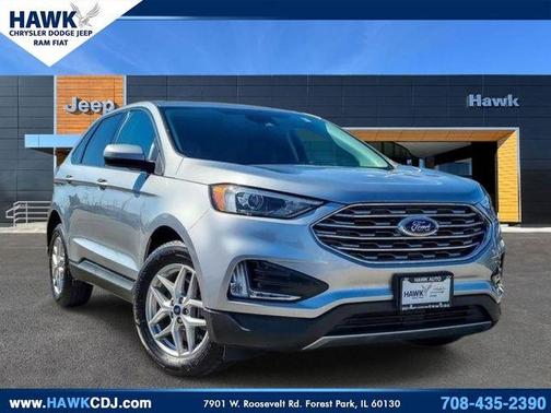 Silver Metallic 2022 Ford Edge SEL