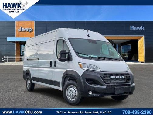 Bright White Clearcoat 2026 RAM ProMaster 2500 High Roof