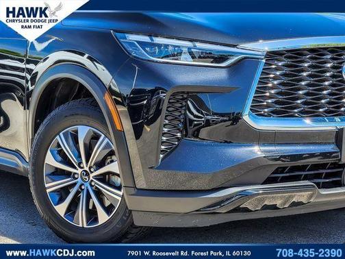 Diamond Black 2024 INFINITI QX60 Pure
