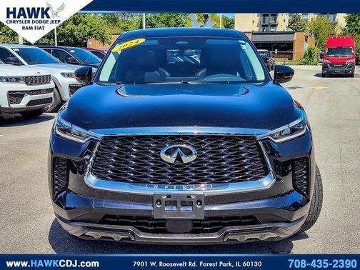 Diamond Black 2024 INFINITI QX60 Pure