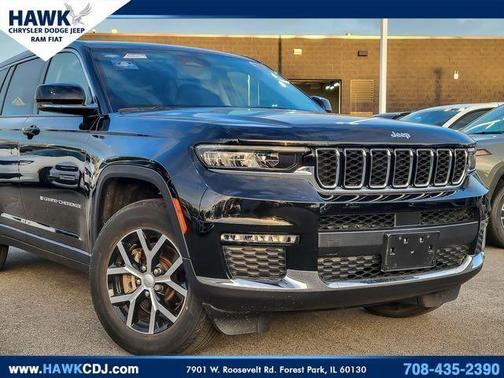Diamond Black 2023 Jeep Grand Cherokee L Limited