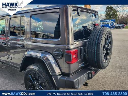Granite Crystal Clearcoat Metallic 2025 Jeep Wrangler 4xe Sahara