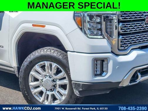 Summit White 2022 GMC Sierra 2500 Denali